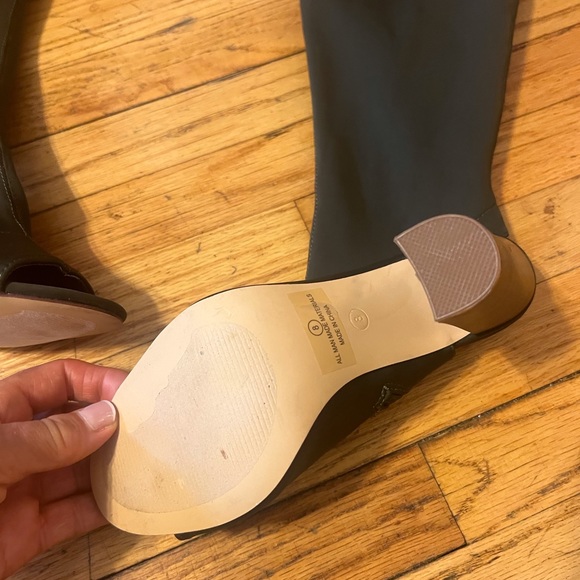 Summer new Olivia J  open toe over knee boots size 8 - Picture 3 of 10